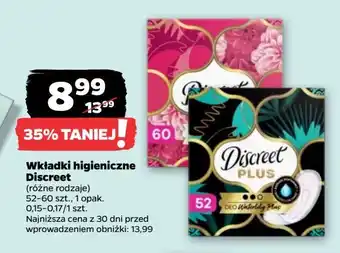 Netto Wkładki normal Discreet oferta