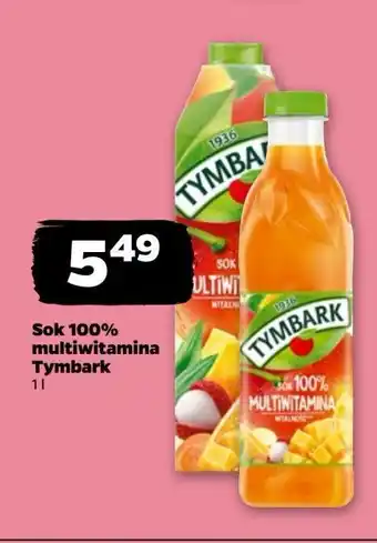 Netto Sok multiwitamina Tymbark 1936 oferta