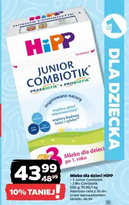 Netto Mleko 2 Hipp Bio Combiotik oferta