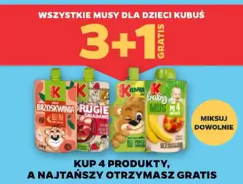 Netto Mus jabłko-banan Kubuś Baby oferta