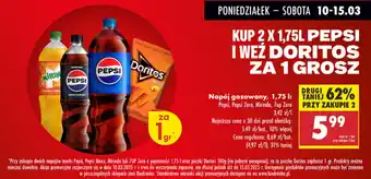 Biedronka PEPSI Napój gazowany, 1,75 I: PEPSI, PEPSI Zero, MIRINDA,7up Zero oferta