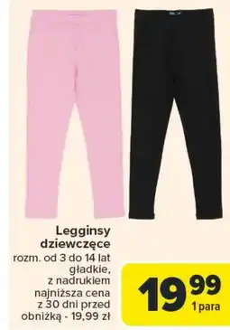 Carrefour Legginsy dziewczęce oferta