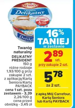 Carrefour Twaróg G&G oferta