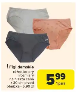 Carrefour Figi damskie oferta