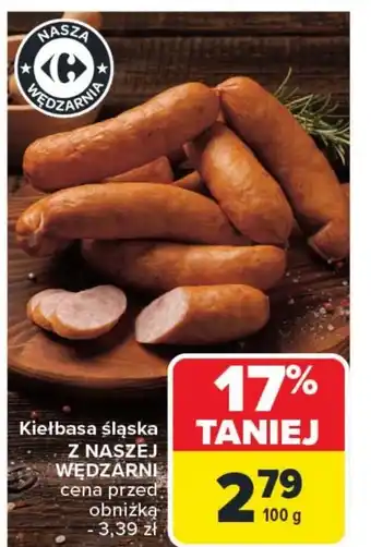 Carrefour Kiełbasa Z Naszej Wędzarni oferta