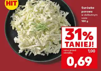 Kaufland Surówka porowa Hit oferta