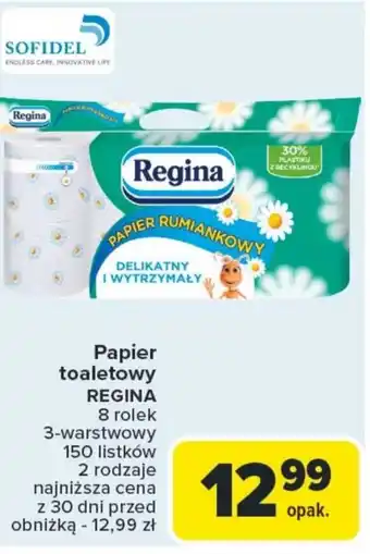 Carrefour Papier toaletowy Regina oferta