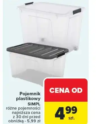 Carrefour Pojemnik Simpl oferta