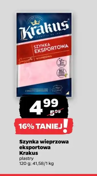 Netto Szynka Krakus oferta