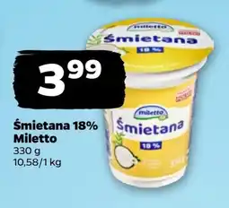 Netto Śmietana Miletto oferta