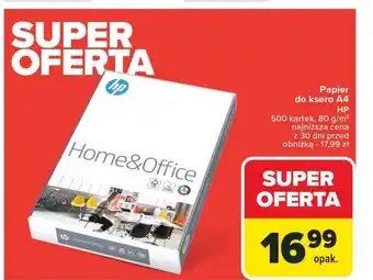 Carrefour Papier ksero HP oferta