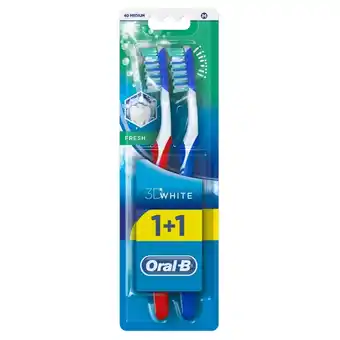 Netto Oral-B Advantage 3DWhite Szczoteczka manualna do zębów, średnia, rozmiar 40 oferta