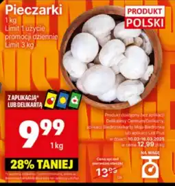 Delikatesy Centrum Pieczarki Limit oferta