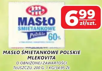 Top Market Masło śmietankowe polskie mlekovita oferta