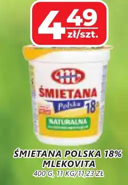 Top Market Śmietana polska 18% mlekovita oferta