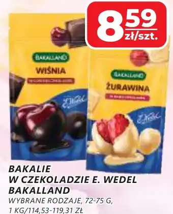 Top Market Bakalie w czekoladzie e. wedel bakalland oferta