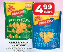 Top Market Krakersy mini lajkonik oferta