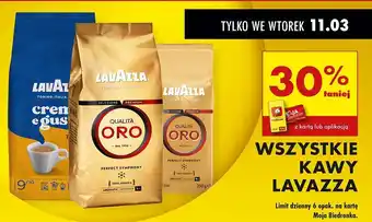 Biedronka Kawa Lavazza Caffe Crema & Gusto oferta