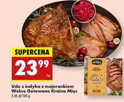 Biedronka Udo z indyka majerankiem Kraina Mięs oferta