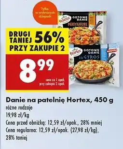 Biedronka Danie a'la gyros Hortex Gotowe oferta