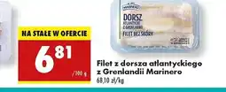 Biedronka Dorsz atlantycki filet z grenlandii Marinero oferta