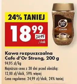 Biedronka Kawa Cafe D'or Strong oferta