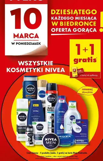 Biedronka Pomadka original care (classic) Nivea oferta