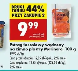 Biedronka Pstrąg łososiowy wędzony plastry Marinero oferta