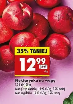 Biedronka Nektarynki oferta