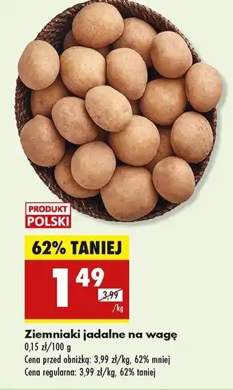 Biedronka Ziemniaki oferta