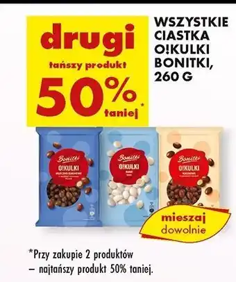 Biedronka Kulki w czekoladzie mlecznej Bonitki oferta