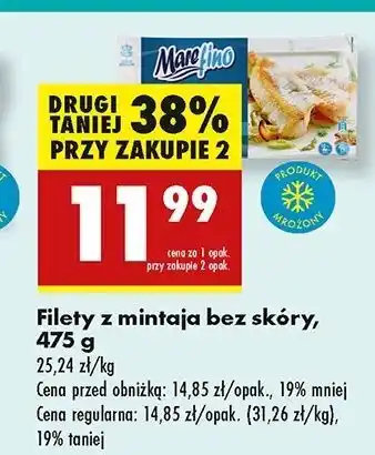 Biedronka Filet z mintaja Mare Fino oferta