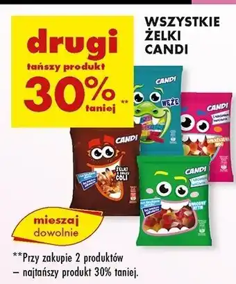 Biedronka Żelki nadziane owocki Candi (Biedronka) oferta