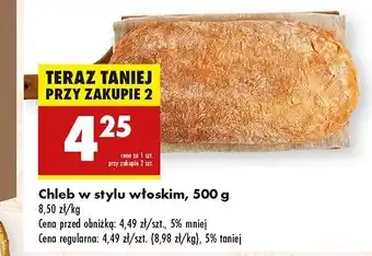 Biedronka Chleb włoski oferta