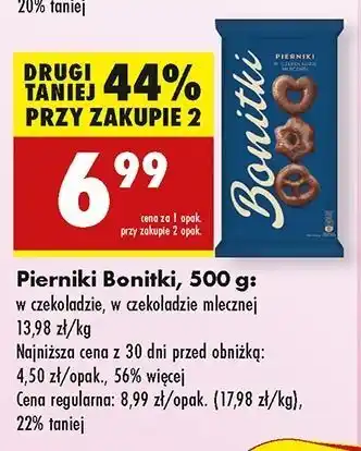 Biedronka Pierniki w czekoladzie Bonitki oferta