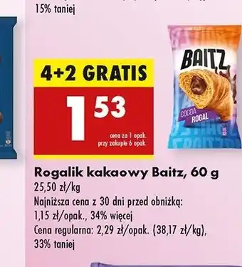 Biedronka Rogalik kakaowy Baitz oferta