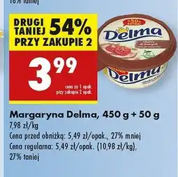 Biedronka Margaryna Delma Do Kanapek oferta