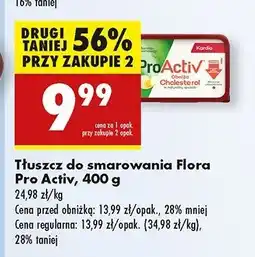 Biedronka Margaryna kardio Flora Pro-Activ oferta