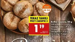 Biedronka Bułka razowa oferta