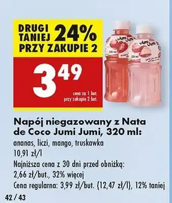 Biedronka Napój mango Jumi oferta