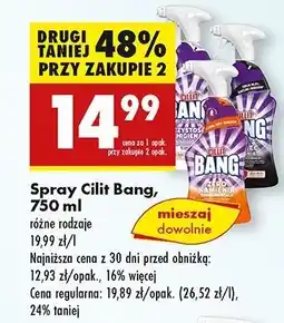 Biedronka Spray koniec z pleśnią Cillit Bang oferta