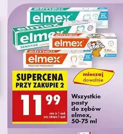 Biedronka Pasta do zębów przeciw próchnicy Elmex oferta