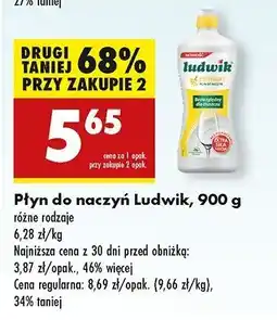 Biedronka Płyn do naczyń cytrynowy Ludwik oferta