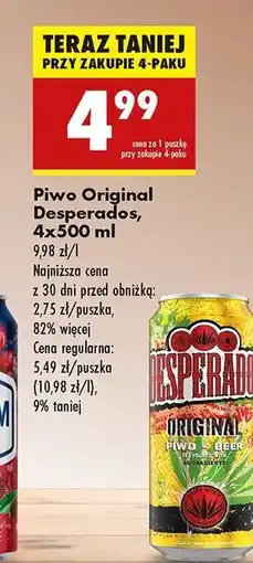 Biedronka Piwo Desperados oferta