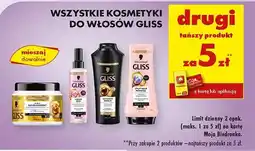 Biedronka Maska do włosów Gliss Kur Nourish 2-In-1 Treatment oferta