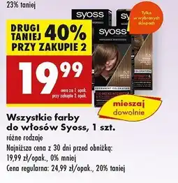 Biedronka Farba do włosów 7.5 Syoss Professional Performance oferta