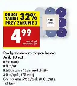 Biedronka Podgrzewacze zapachowe intense blackcurrant Aril oferta