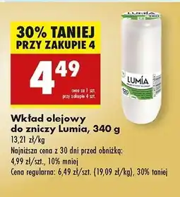 Biedronka Wkład olejowy do zniczy 120 Lumia oferta