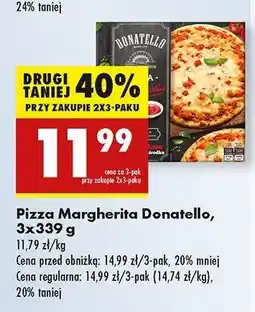 Biedronka Pizza margherita Donatello pizza oferta