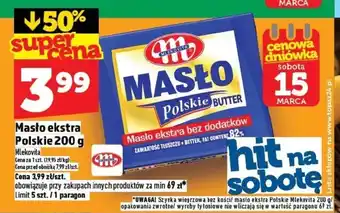 Topaz Masło Mlekovita oferta